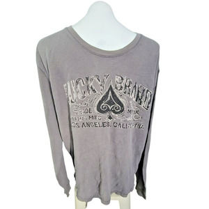 Lucky Brand Vintage Inspired‎ Long Sleeve Shirt Size XXL